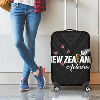 Football New Zealand Luggage Cover Aotearoa United Black Version LT01 - Polynesian Pride