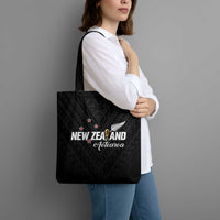 Football New Zealand Tote Bag Aotearoa United Black Version LT01 - Polynesian Pride