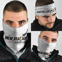 Football New Zealand Neck Gaiter Aotearoa United White Version - Polynesian Pride