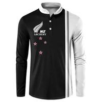 Personalised New Zealand 2025 Archery Basic Button Sweatshirt Archery NZ