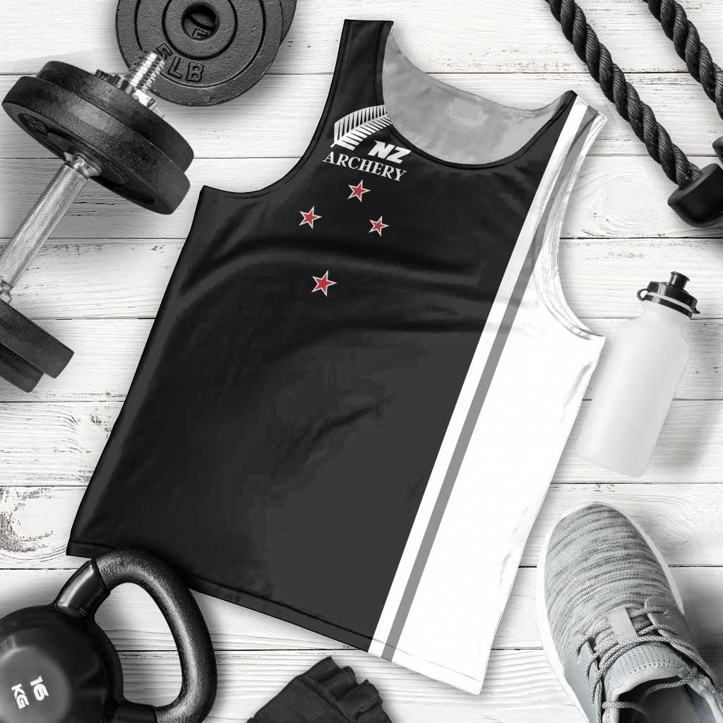 Personalised New Zealand 2025 Archery Basic Men Tank Top Archery NZ