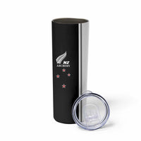 Personalised New Zealand 2025 Archery Basic Skinny Tumbler Archery NZ LT01 - Polynesian Pride