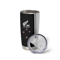 Personalised New Zealand 2025 Archery Basic Tumbler Cup Archery NZ LT01 - Polynesian Pride