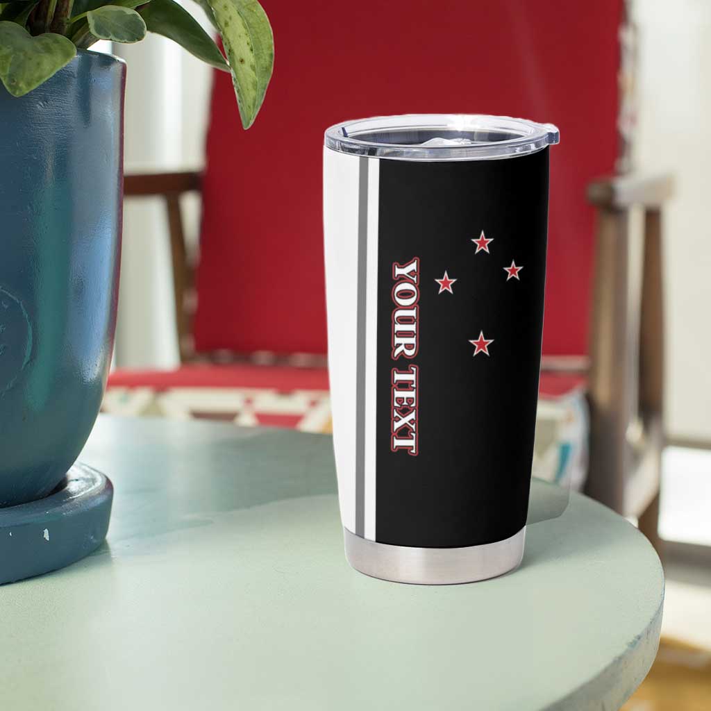 Personalised New Zealand 2025 Archery Basic Tumbler Cup Archery NZ LT01 - Polynesian Pride