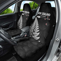 New Zealand 2025 Archery Car Seat Cover Aotearoa Silver Arrows Black