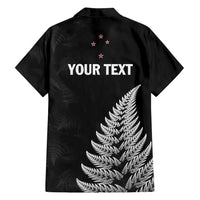 Personalised New Zealand 2025 Archery Family Matching Long Sleeve Bodycon Dress and Hawaiian Shirt Aotearoa Silver Arrows Black LT01 - Polynesian Pride