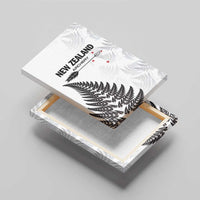 New Zealand 2025 Archery Canvas Wall Art Aotearoa Silver Arrows White