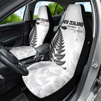 New Zealand 2025 Archery Car Seat Cover Aotearoa Silver Arrows White