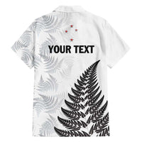 Personalised New Zealand 2025 Archery Family Matching Long Sleeve Bodycon Dress and Hawaiian Shirt Aotearoa Silver Arrows White LT01 - Polynesian Pride
