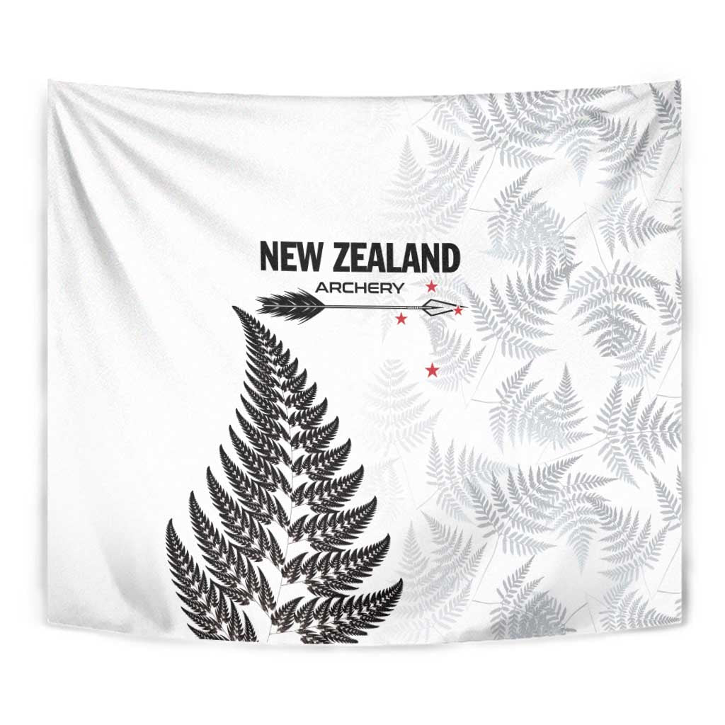 New Zealand 2025 Archery Tapestry Aotearoa Silver Arrows White