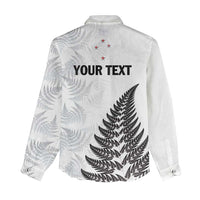 Personalised New Zealand 2025 Archery Women Casual Shirt Aotearoa Silver Arrows White LT01 - Polynesian Pride