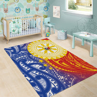 Philippines Area Rug Pilipinas Polynesian Pattern