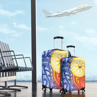 Philippines Luggage Cover Pilipinas Polynesian Pattern