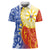 Philippines Women Polo Shirt Pilipinas Polynesian Pattern