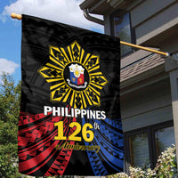 Philippines Independence Day Garden Flag Filipino 126th Anniversary Sun Tattoo