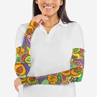 Hawaii Fruits Hippie Style Arm Sleeves Vibrant Colorful LT01 - Polynesian Pride