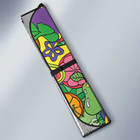 Hawaii Fruits Hippie Style Auto Sun Shade Vibrant Colorful LT01 - Polynesian Pride