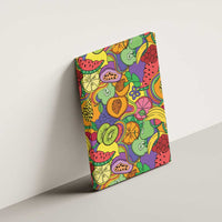 Hawaii Fruits Hippie Style Canvas Wall Art Vibrant Colorful LT01 - Polynesian Pride
