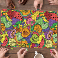 Hawaii Fruits Hippie Style Puzzle Vibrant Colorful LT01 - Polynesian Pride