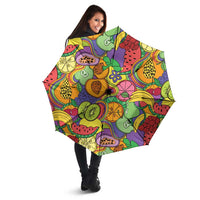 Hawaii Fruits Hippie Style Umbrella Vibrant Colorful LT01 - Polynesian Pride