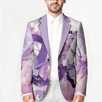 Personalized Polynesian Lupus Awareness Blazer Butterfly Hologram Lupus Warrior LT01 - Polynesian Pride