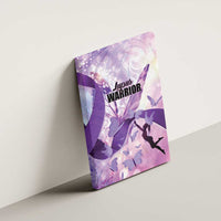 Polynesian Lupus Awareness Canvas Wall Art Butterfly Hologram Lupus Warrior LT01 - Polynesian Pride