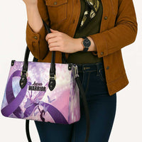 Polynesian Lupus Awareness Leather Bag Butterfly Hologram Lupus Warrior LT01 - Polynesian Pride