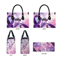 Polynesian Lupus Awareness Leather Bag Butterfly Hologram Lupus Warrior LT01 - Polynesian Pride