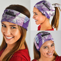 Polynesian Lupus Awareness Neck Gaiter Butterfly Hologram Lupus Warrior LT01 - Polynesian Pride