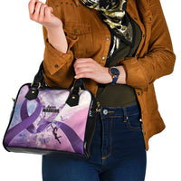 Polynesian Lupus Awareness Shoulder Handbag Butterfly Hologram Lupus Warrior LT01 - Polynesian Pride