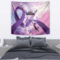Polynesian Lupus Awareness Tapestry Butterfly Hologram Lupus Warrior LT01 - Polynesian Pride