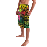 Hawaii Kanaka Maoli Flag Day Lavalava Tropical Flowers