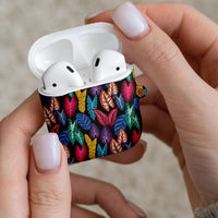 Hawaii Colorful Tropical Leaves AirPods Case LT01 - Polynesian Pride
