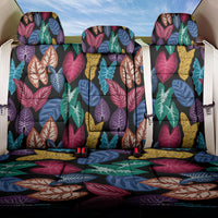Hawaii Colorful Tropical Leaves Back Car Seat Cover LT01 One Size Black - Polynesian Pride