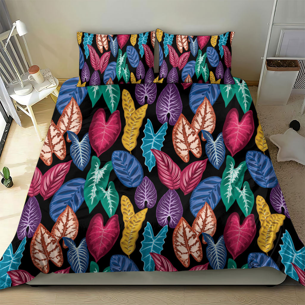 Hawaii Colorful Tropical Leaves Bedding Set LT01 - Polynesian Pride