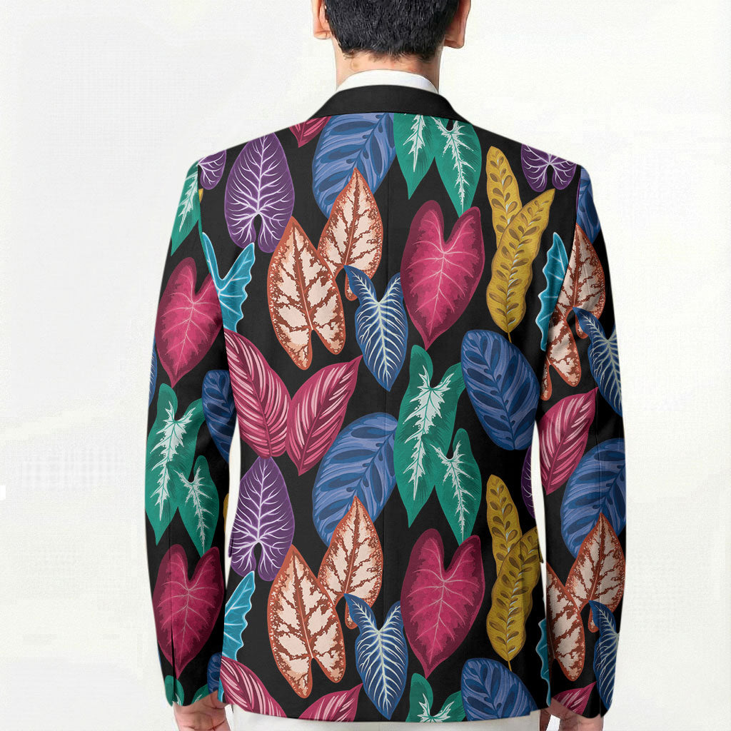 Hawaii Colorful Tropical Leaves Blazer LT01 - Polynesian Pride