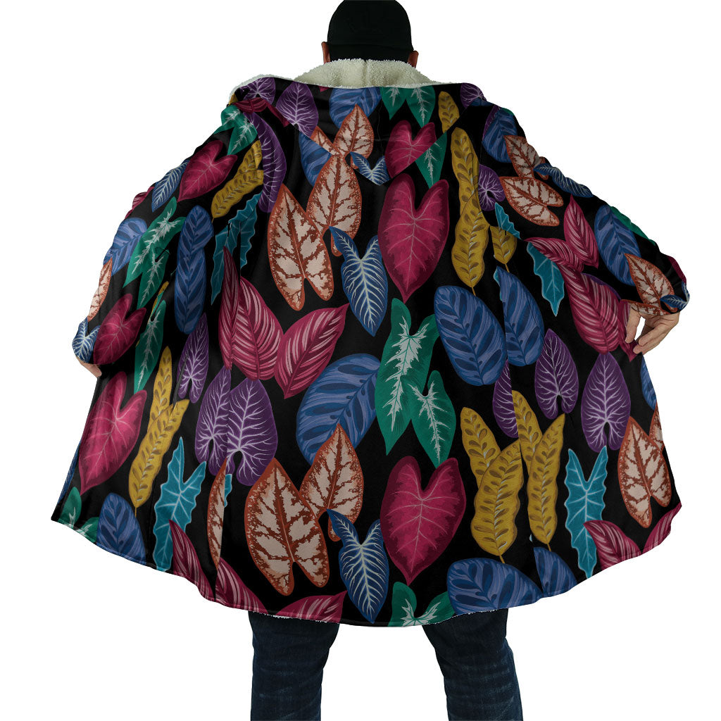 Hawaii Colorful Tropical Leaves Cloak LT01 - Polynesian Pride