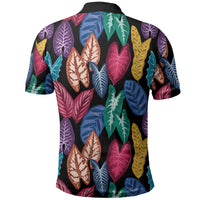 Hawaii Colorful Tropical Leaves Polo Shirt LT01 - Polynesian Pride