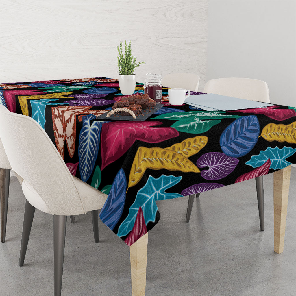 Hawaii Colorful Tropical Leaves Tablecloth LT01 - Polynesian Pride
