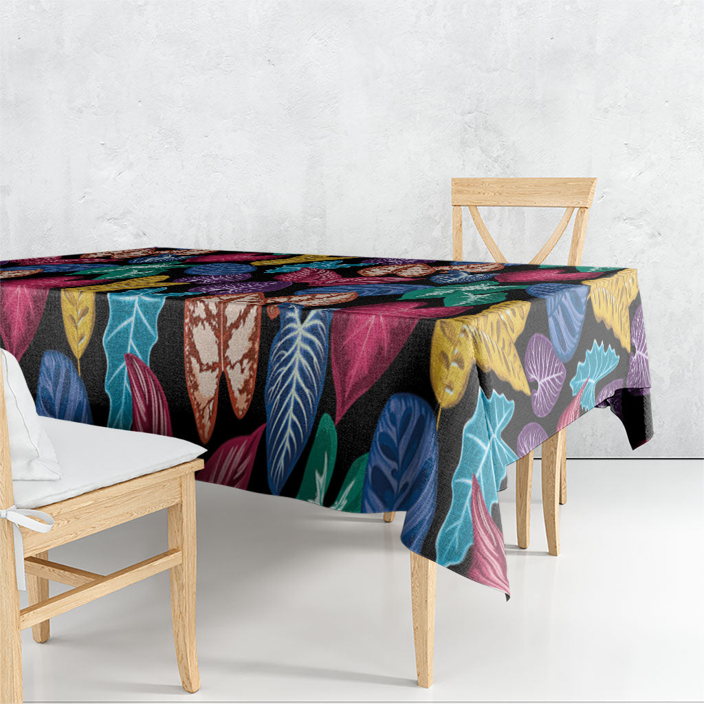 Hawaii Colorful Tropical Leaves Tablecloth LT01 - Polynesian Pride