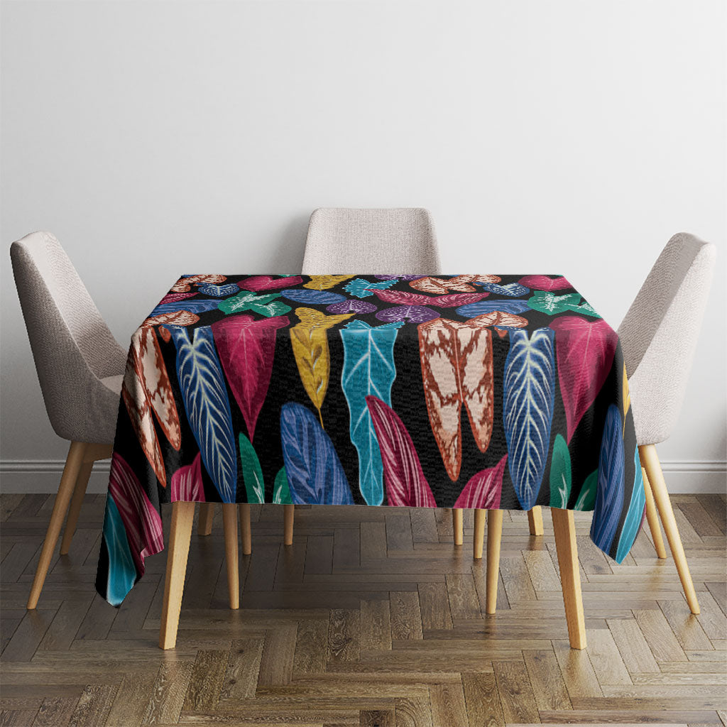 Hawaii Colorful Tropical Leaves Tablecloth LT01 - Polynesian Pride