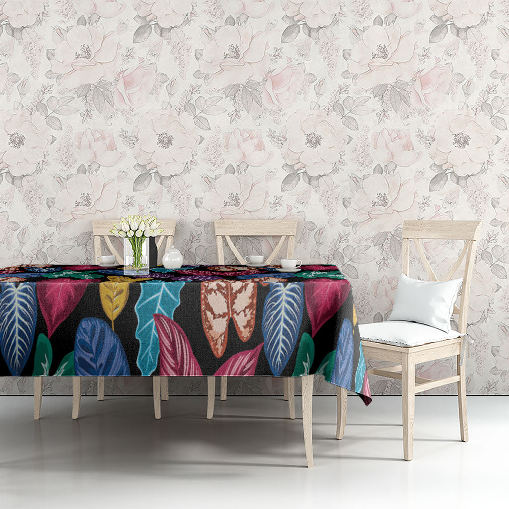 Hawaii Colorful Tropical Leaves Tablecloth LT01 - Polynesian Pride