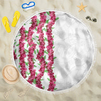Hawaii Aalii Lei Beach Blanket Aalii Ku Makani LT01 One Size 150cm White - Polynesian Pride