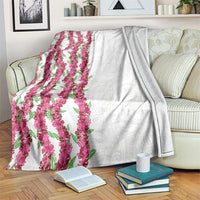 Hawaii Aalii Lei Blanket Aalii Ku Makani LT01 White - Polynesian Pride