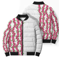 Hawaii Aalii Lei Bomber Puffer Jacket Aalii Ku Makani LT01 - Polynesian Pride