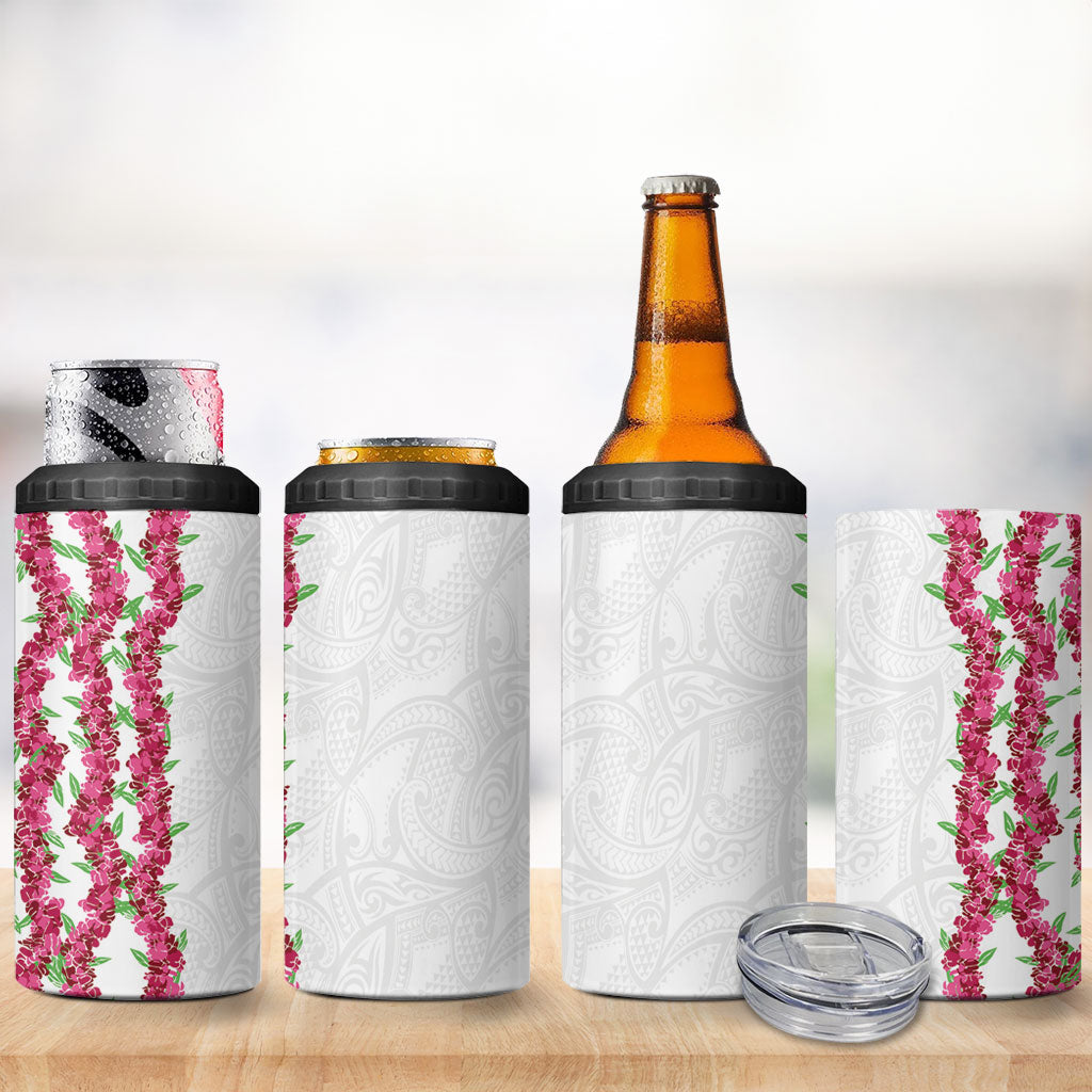 Hawaii Aalii Lei 4 in 1 Can Cooler Tumbler Aalii Ku Makani LT01 - Polynesian Pride
