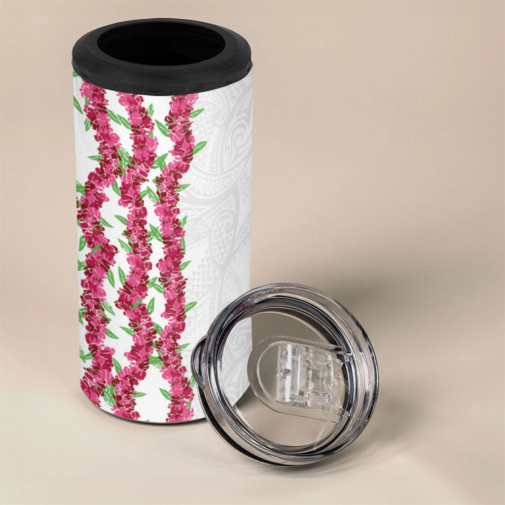 Hawaii Aalii Lei 4 in 1 Can Cooler Tumbler Aalii Ku Makani LT01 - Polynesian Pride
