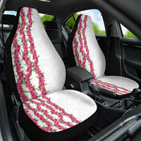 Hawaii Aalii Lei Car Seat Cover Aalii Ku Makani LT01 One Size White - Polynesian Pride
