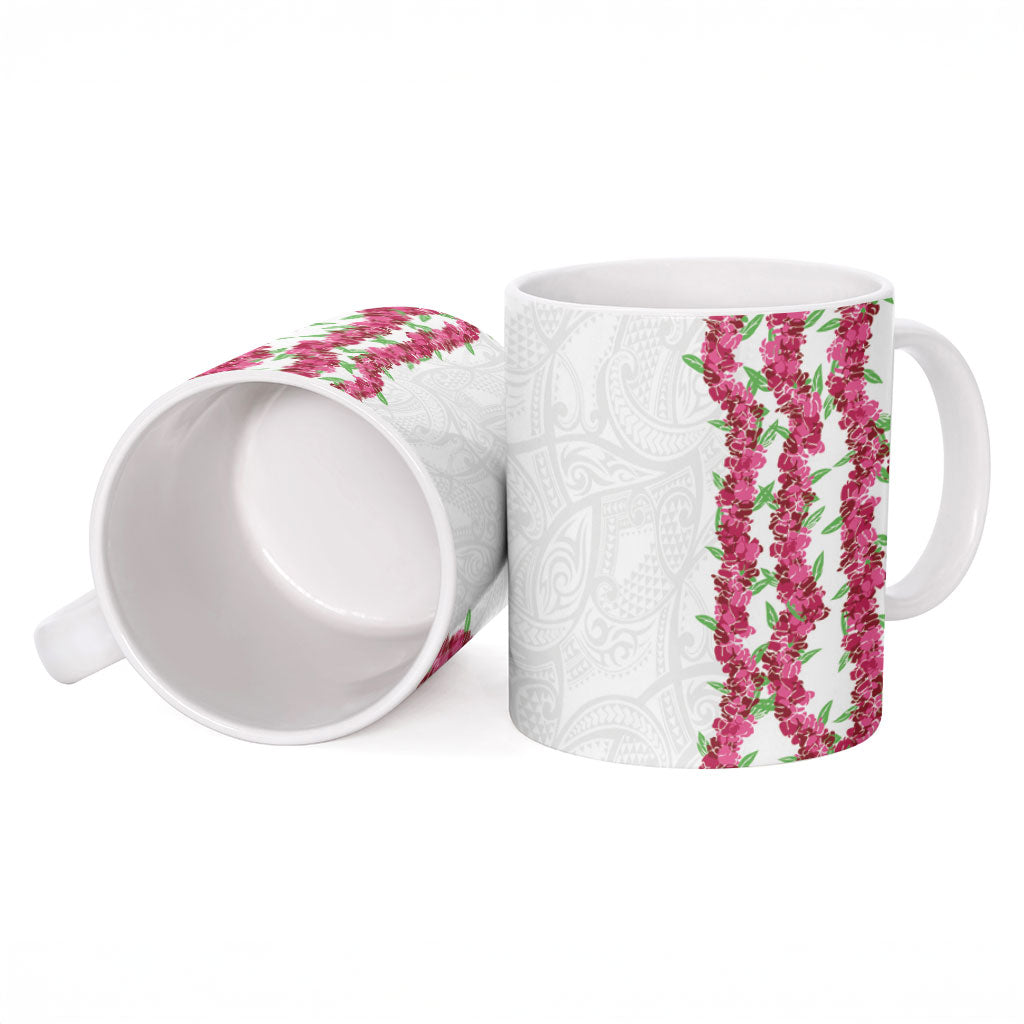Hawaii Aalii Lei Ceramic Mug Aalii Ku Makani LT01 - Polynesian Pride