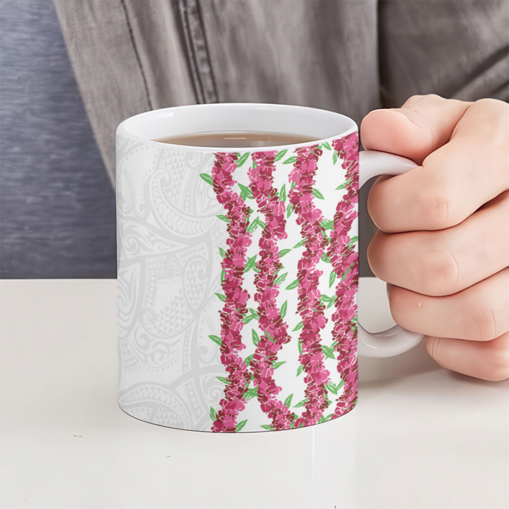 Hawaii Aalii Lei Ceramic Mug Aalii Ku Makani LT01 - Polynesian Pride